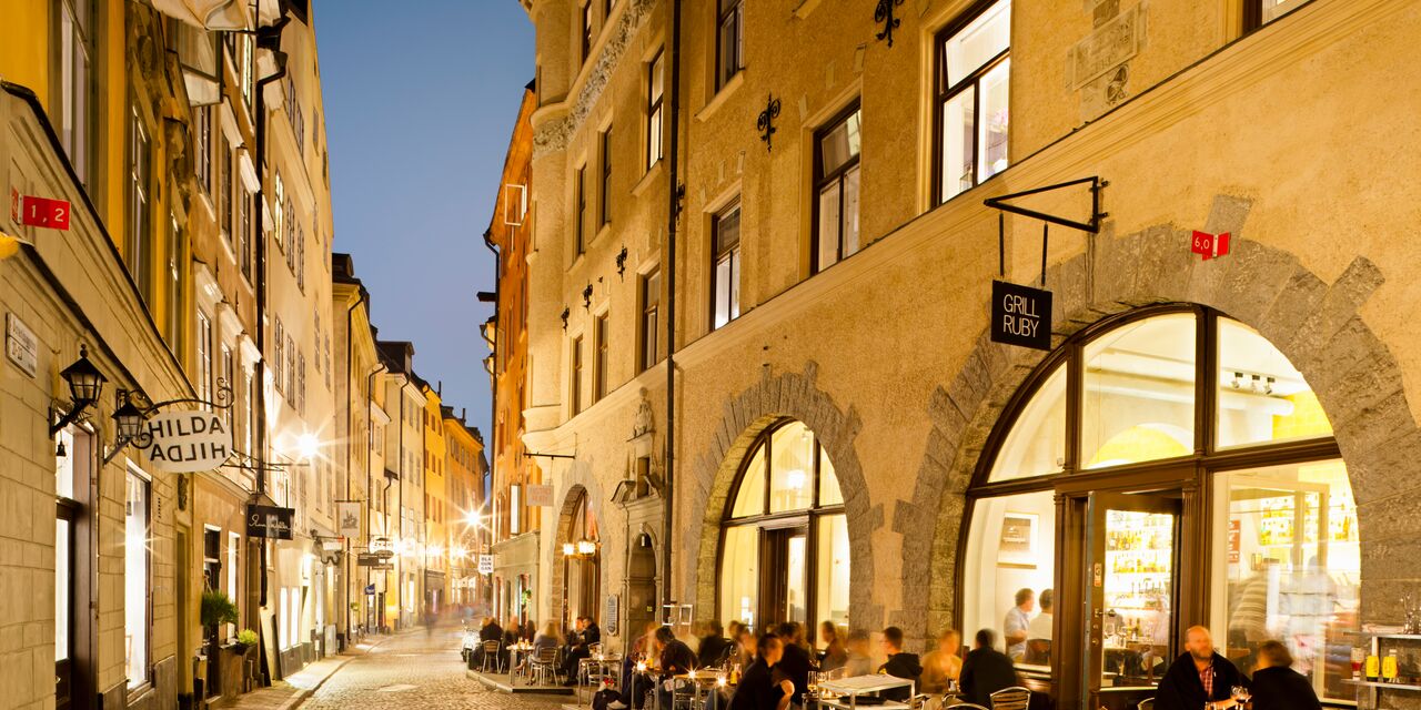 Terrazas al aire libre en Osterlanggatan