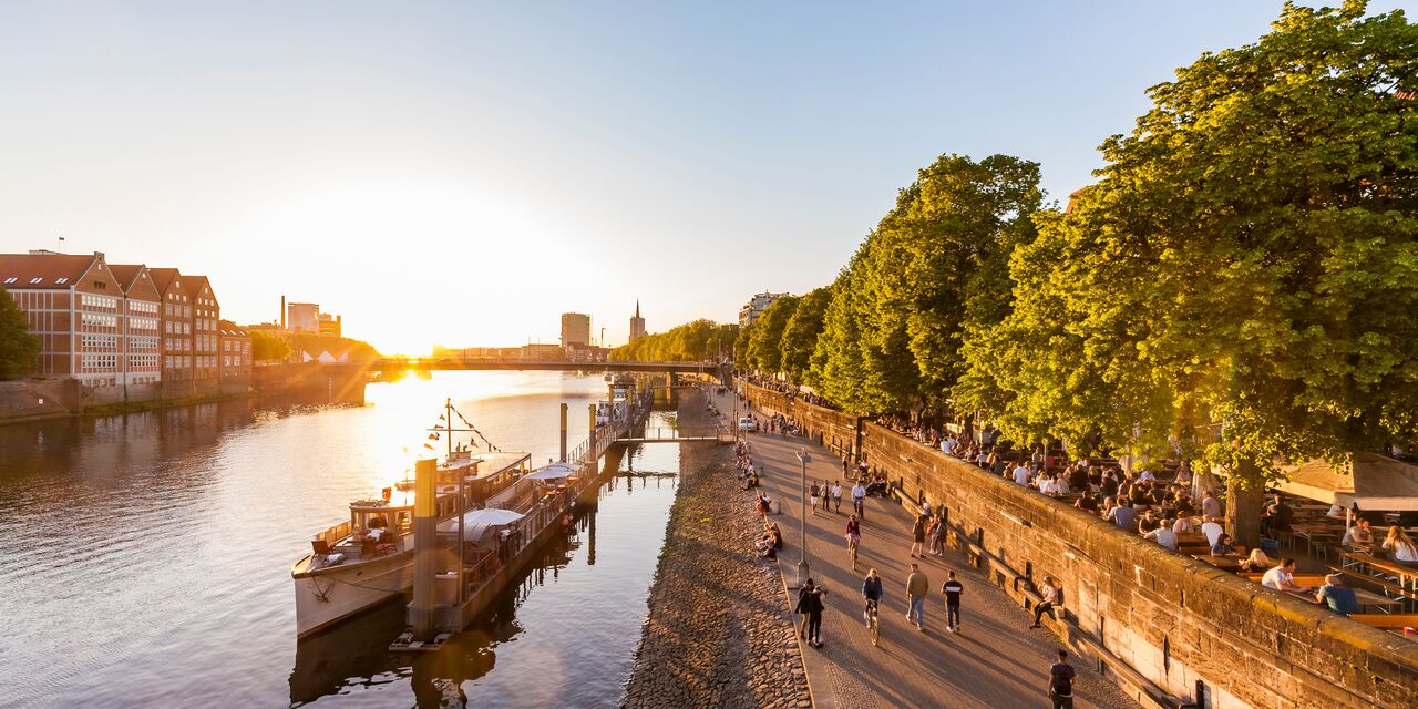 Un paseo por el río Weser