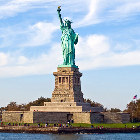 New York, City, American Liberty, Freedom, Monument. Trendy T