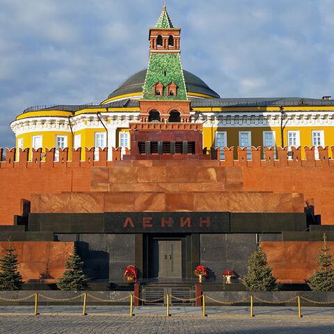 The mausoleum on the Red Square