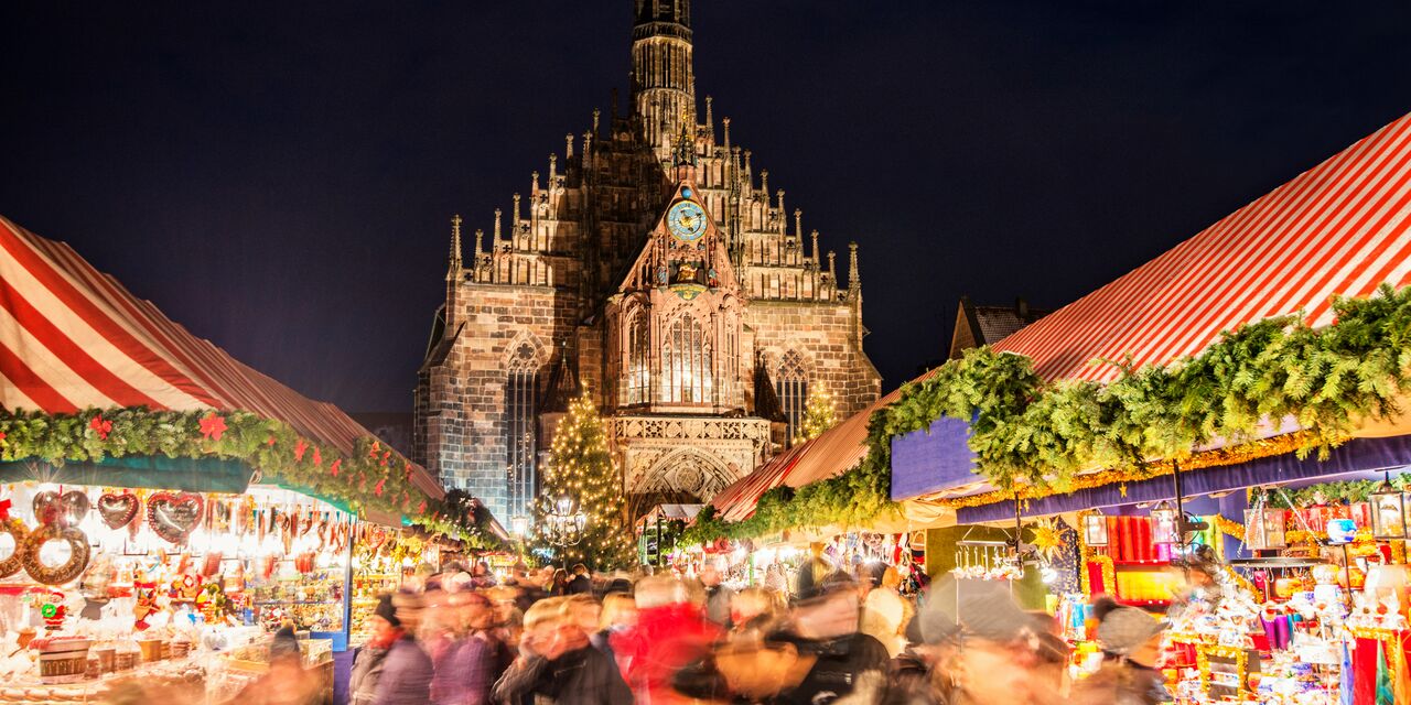 De Christkindlesmarkt van Neurenberg