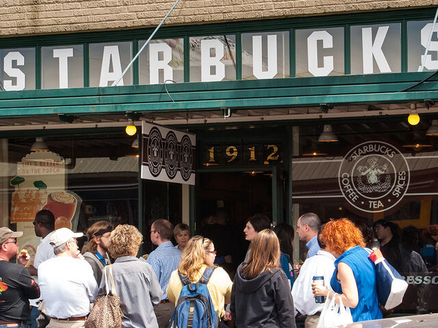The very first Starbucks