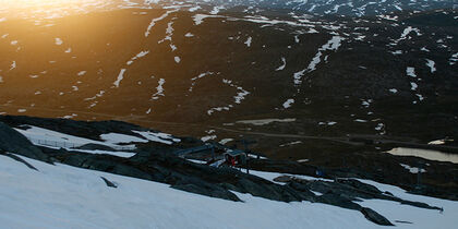 Riksgränsen: off-piste en heli-skiën