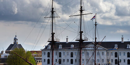 The VOC ship De Amsterdam