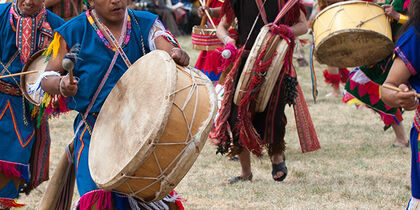 The ceremony features lots of music