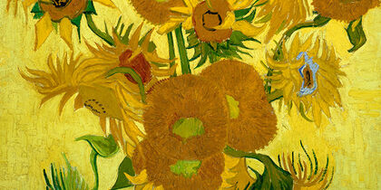 Van Gogh’s sunflowers 