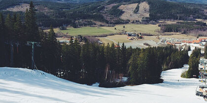 Romme Alpin, the largest ski area in South-Sweden