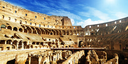 In the past the Coliseum could be covered