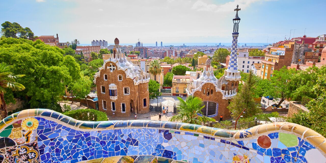 Las vistas desde el Park Güell