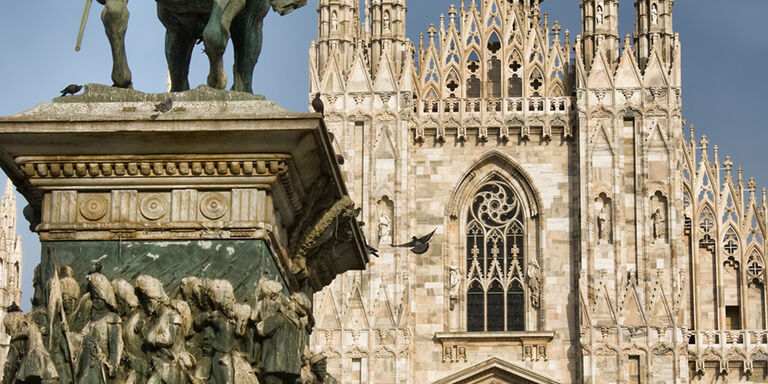 La estatua de Napoleón Bonaparte