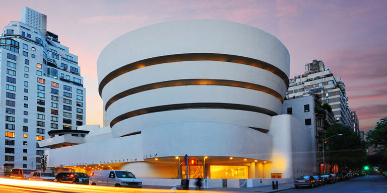 Het ronde museum aan Fifth Avenue