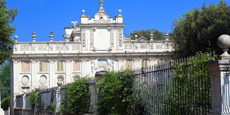 Los jardines de Galleria Borghese