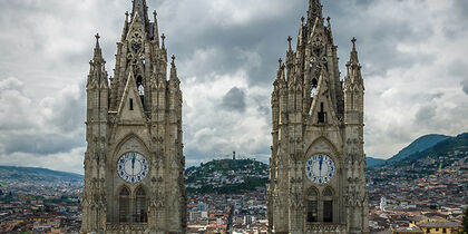 Die 114 m hoch aufragende Basilika