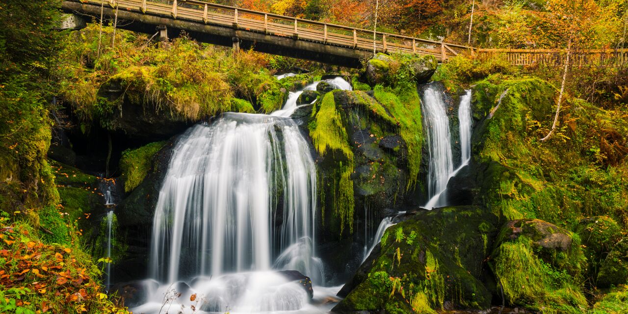 De Triberg-watervallen in het Zwarte Woud