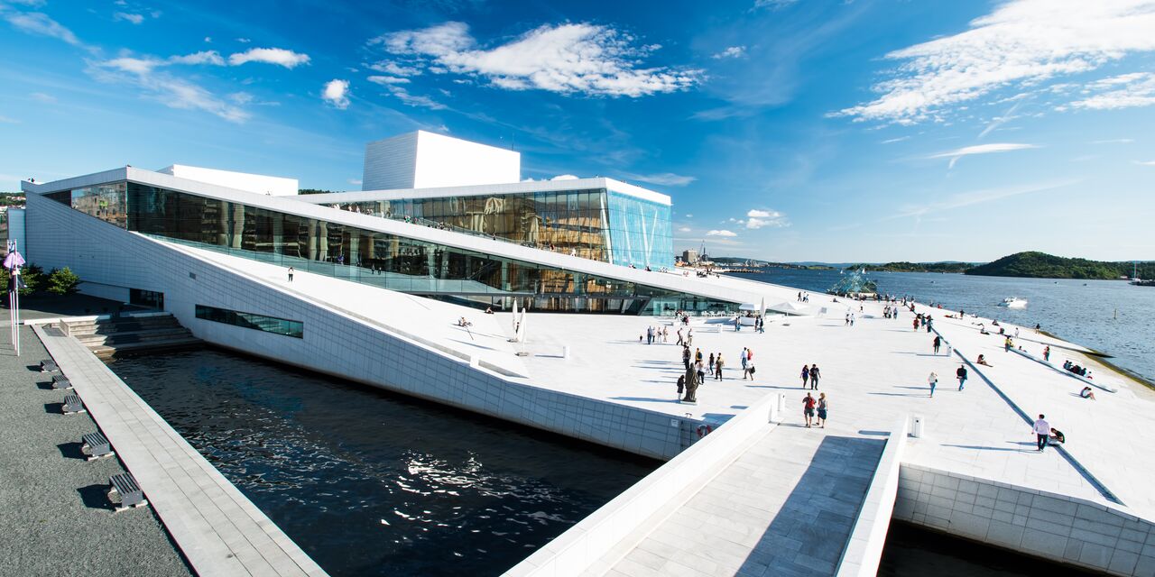 Oslo's futuristic Opera House