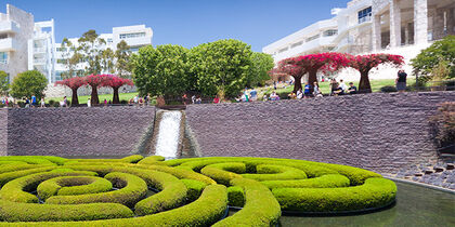 Les jardins du Getty Center