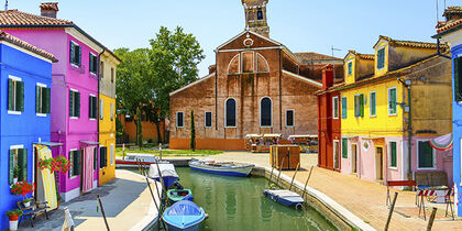 Burano, een kleurrijk eiland