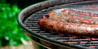 Boerewors sur le braai