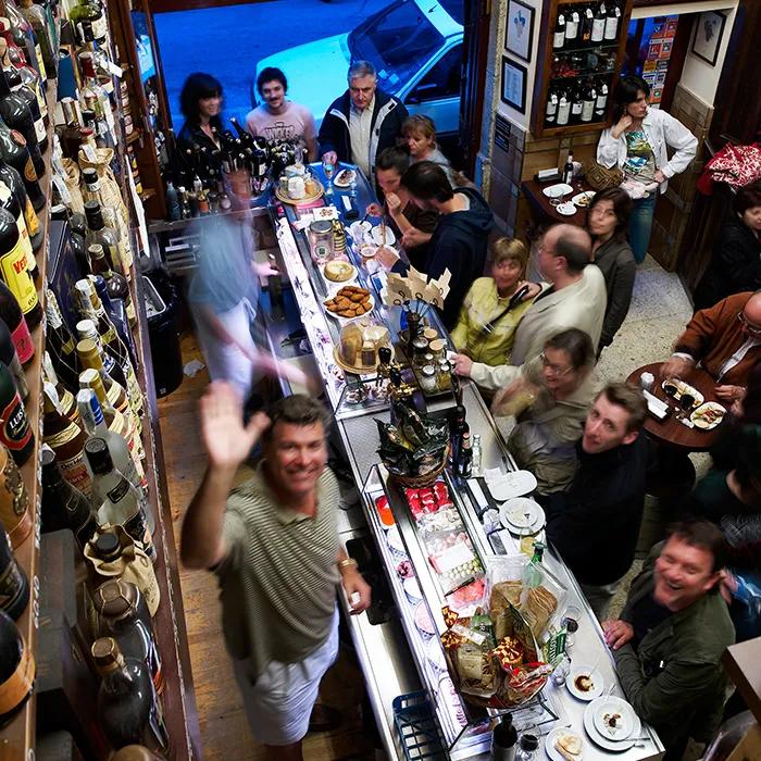 Tapas and wine at Casa Jacinta