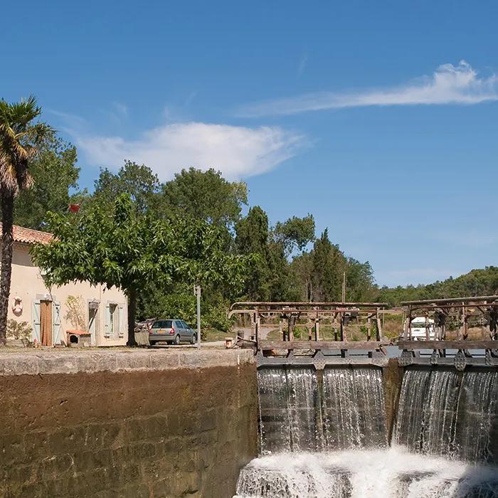 A lock near Carcassonne