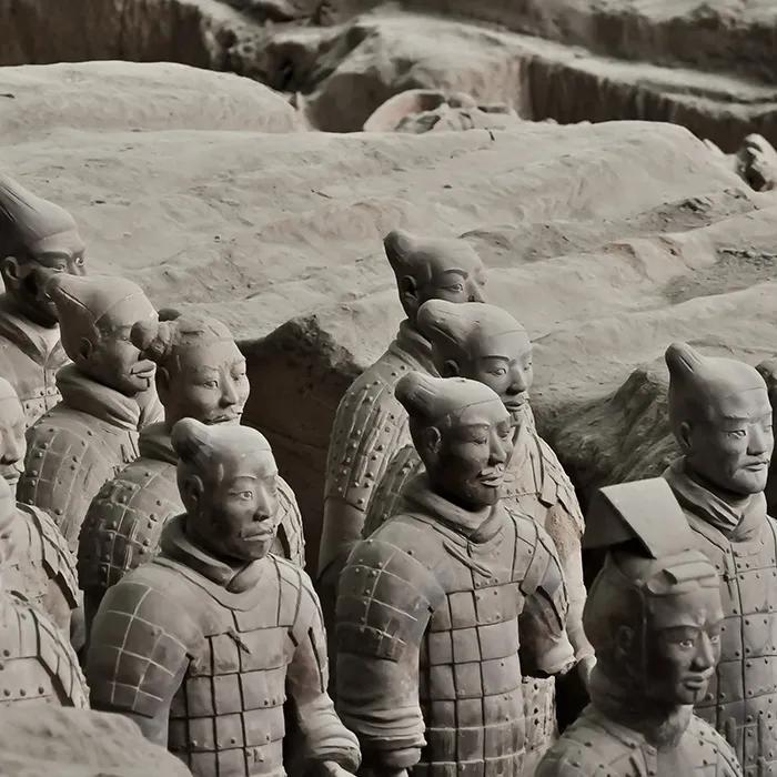The world-famous warriors of Xi'an