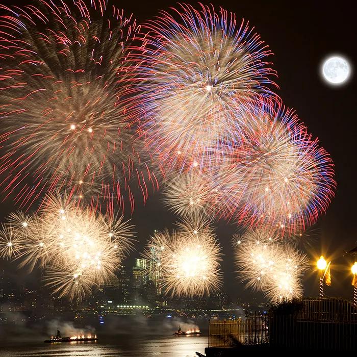 Spectacular fireworks