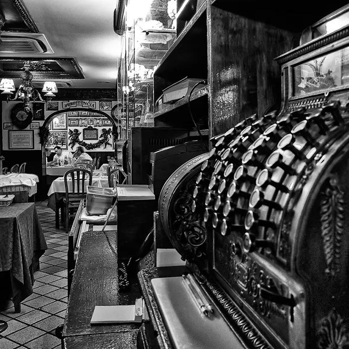 The interior of Casa Alberto