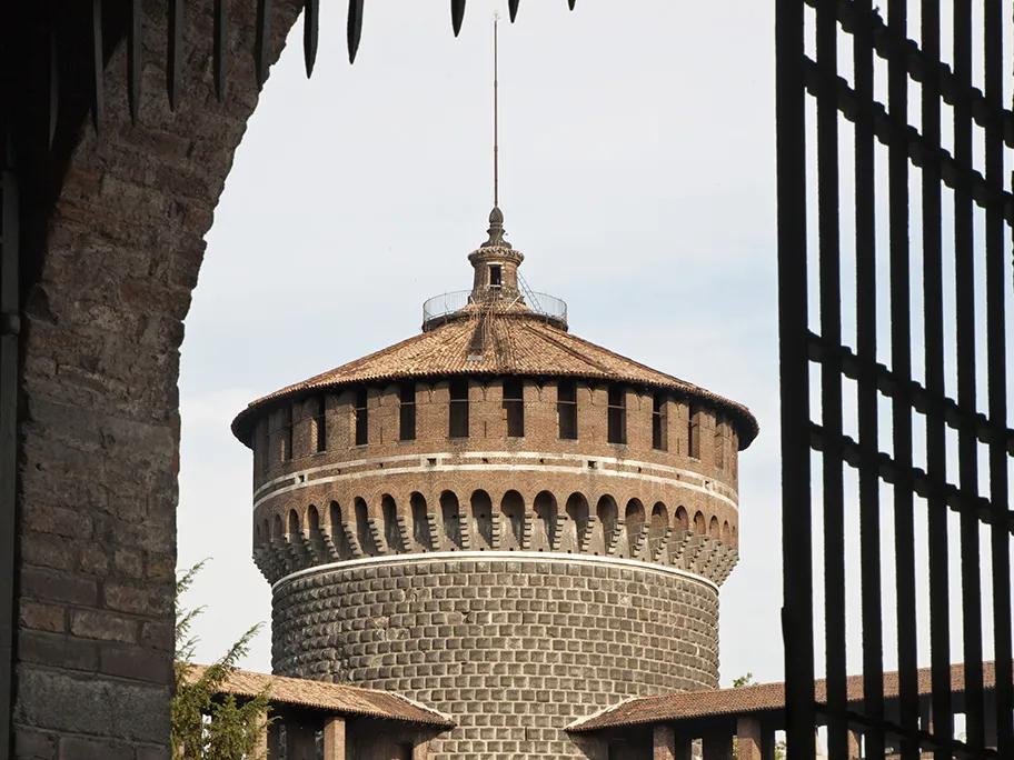 The castle gate