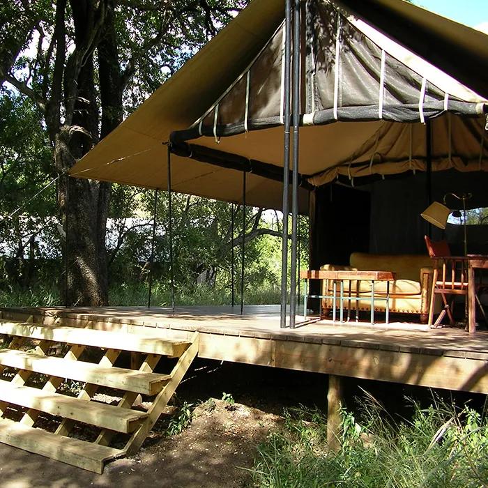 Spending the night in Manyeleti