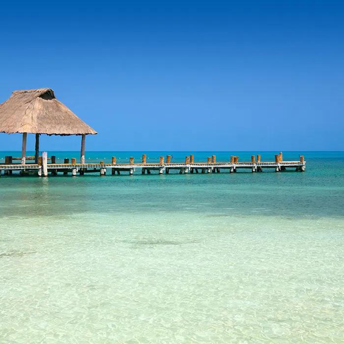 The tropical paradise of Isla Contoy