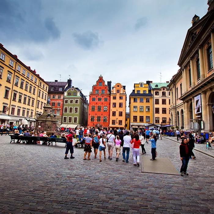 The ‘Big Square’ in Gamla Stan