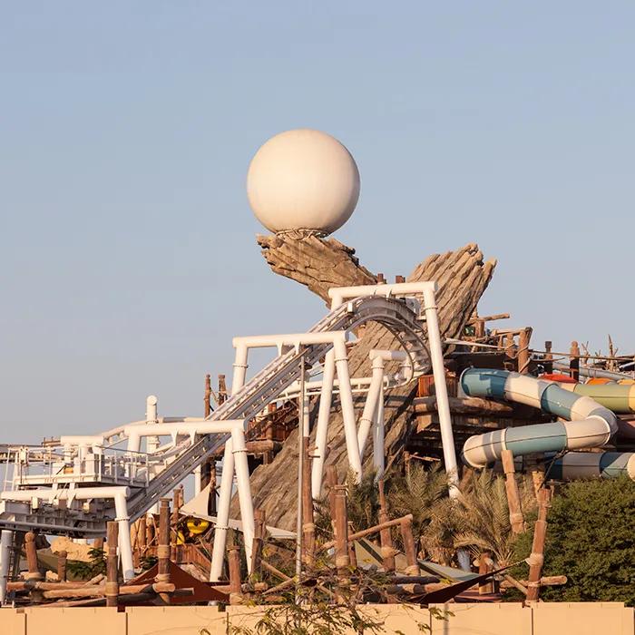 The park boasts 43 exciting attractions