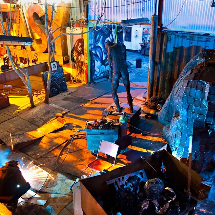 Tacheles art house built in a former squat