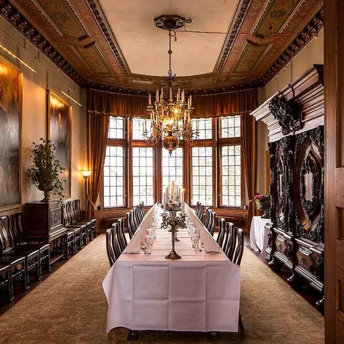 Aristocratic dining at Teleborg Castle