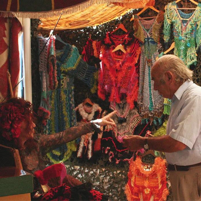 Saturday hippie market at Las Dalias