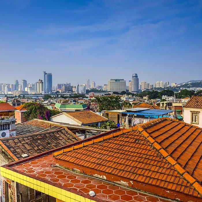 The streets of Gulangyu