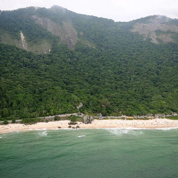 Grumari Beach: surrounded by nature