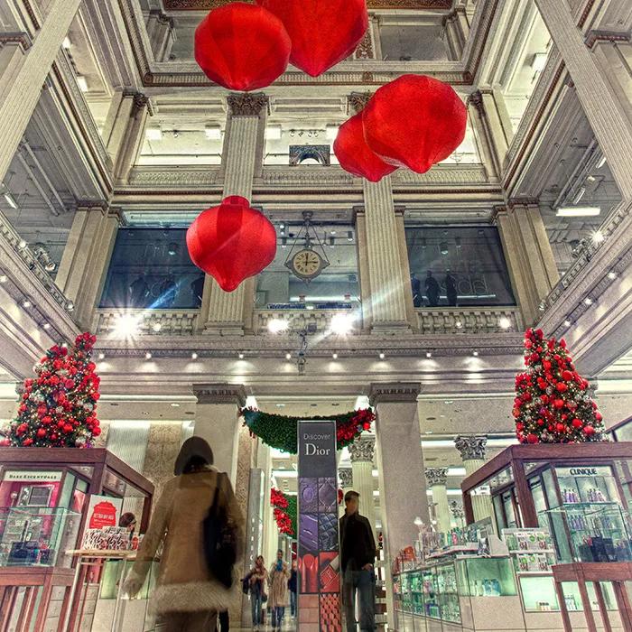 Macy's at Christmas