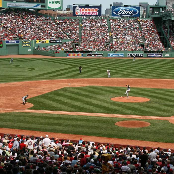 During a Red Sox game