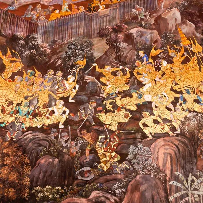 The mural