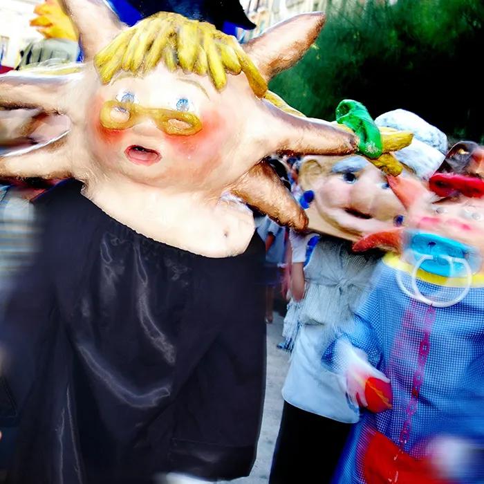 The correfoc during La Mercè