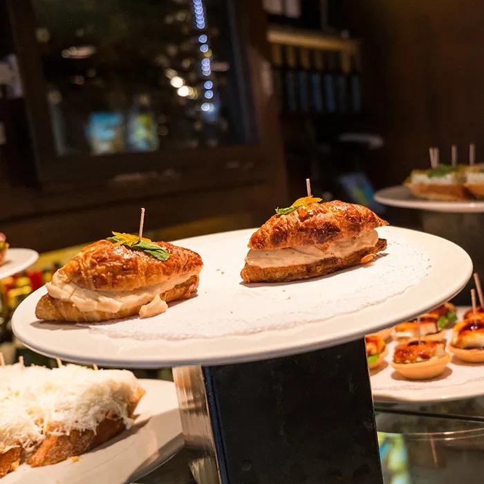 Not tapas but pintxos in the Basque country
