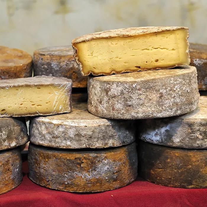Delicious French cheeses