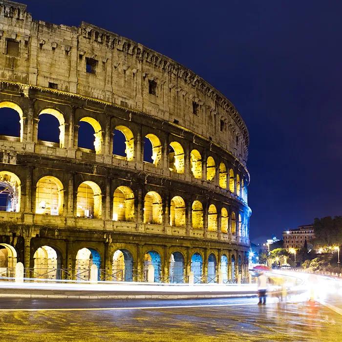 Amazing view of the Colosseum