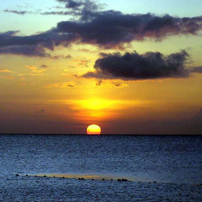It starts with a sunset...