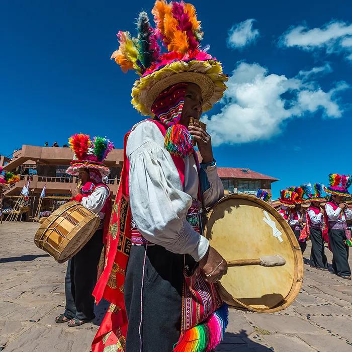 Dancers in Puno
