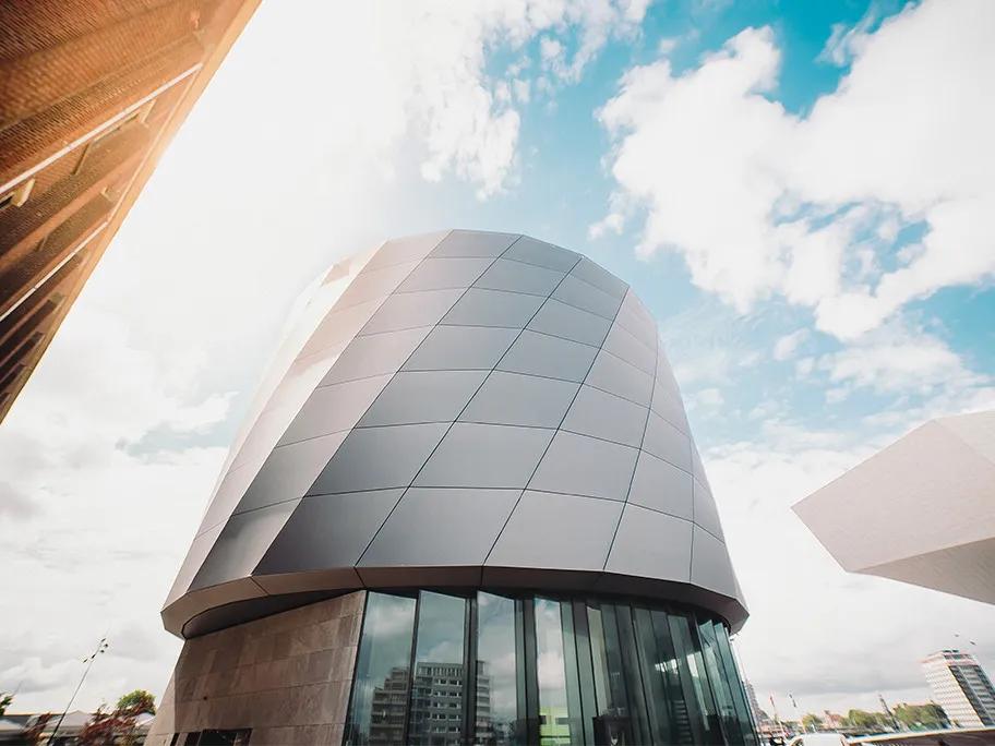 The THIS IS HOLLAND pavilion in Amsterdam-Noord