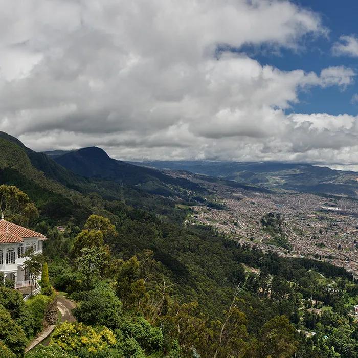 On top of the mountain: Cerro de Monserrate