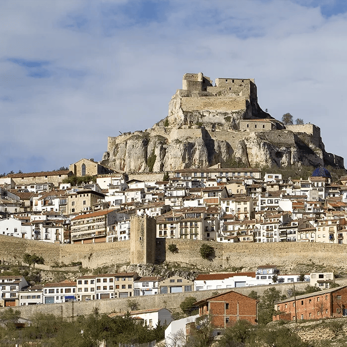 Morella with the El Cid castle
