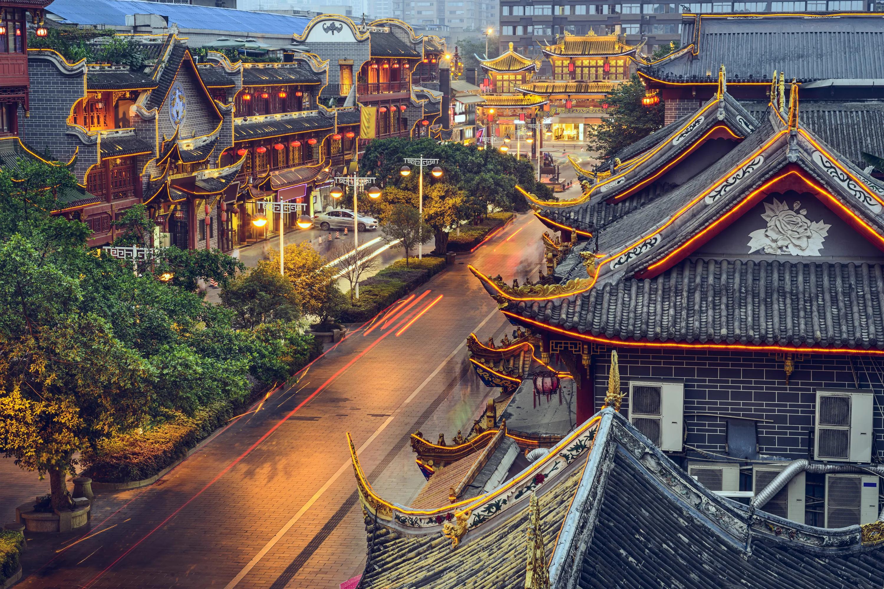 Exquisite Chinese architecture